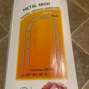 White Metal Arch